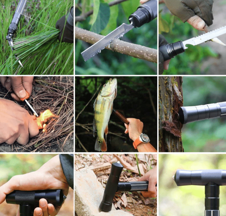 TRAILMATE – Bâton de trekking multifonction pour aventures en plein air