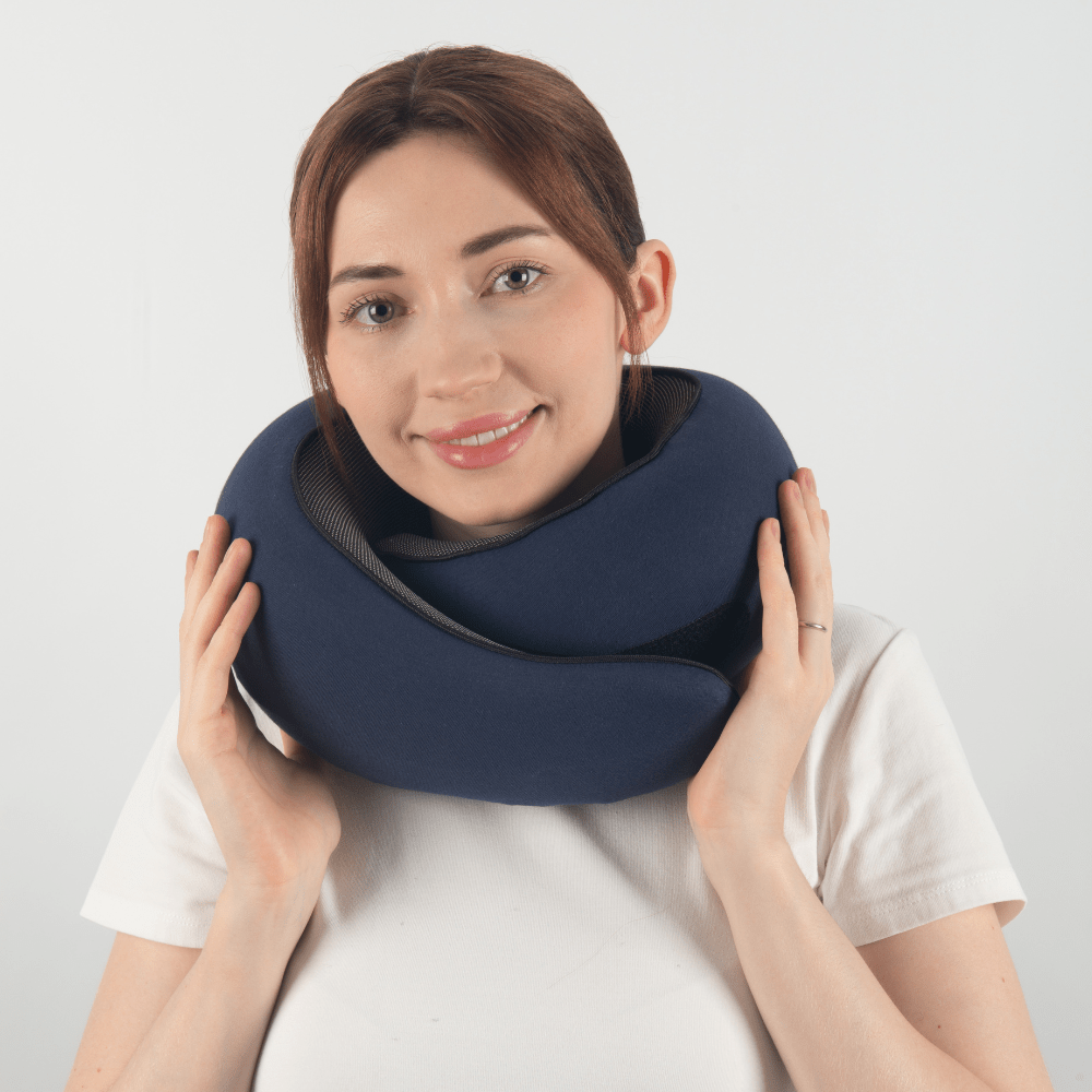 TRAVELNEST – Ergonomisch reiskussen voor nekondersteuning