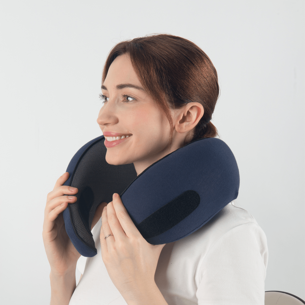 TRAVELNEST – Ergonomisch reiskussen voor nekondersteuning