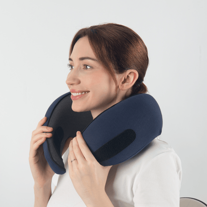 TRAVELNEST – Ergonomisch reiskussen voor nekondersteuning