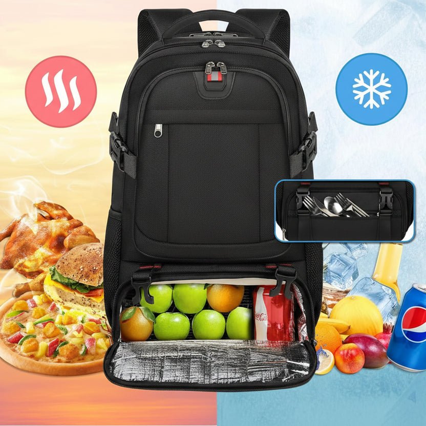 Versatile Laptop Backpack with Insulated Compartment & USB Port for Travel 1