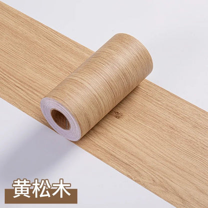TRIMLINE – Adesivi per battiscopa in PVC spesso effetto legno
