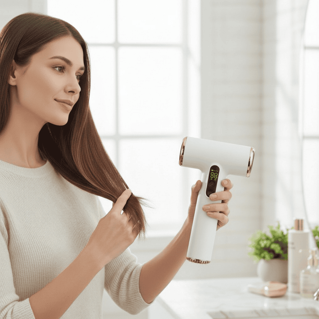 VOLTSTYLE – Lightweight Cordless Hair Dryer 30,000 RPM, Powerful Fast-Dry Tech for Home & Travel 1