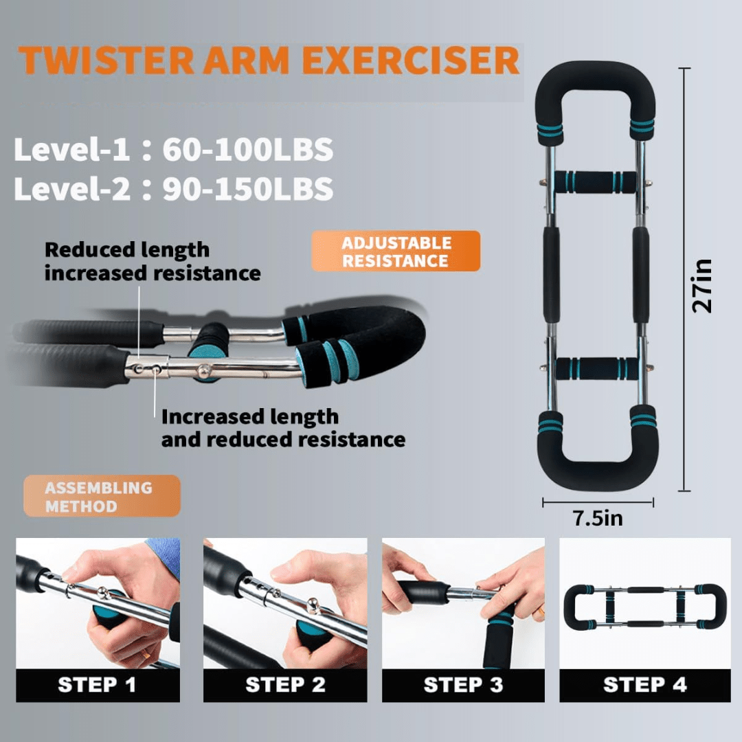  TwisterFlex - adjustable training rod for effective strength training at home-5