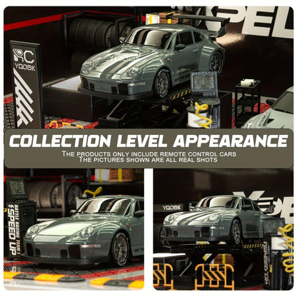 ULTIMATE DRIFT RACER - Coche RC a escala 1:24 con ruedas LED y acción 4x4