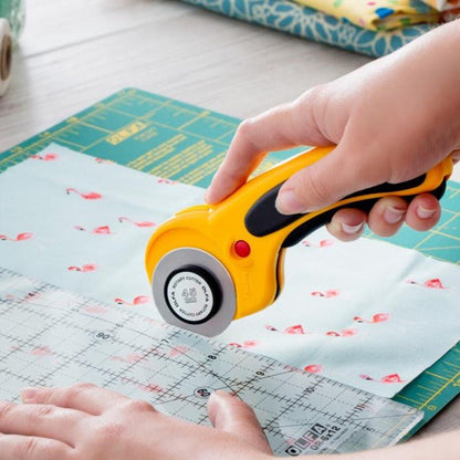 Ultra-Sharp Rotating Fabric Cutter with Ergonomic Design – Precision Cutting Tool for Sewing and DIY Projects-6