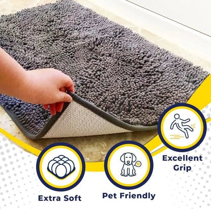 ULTRAZACHTE BADMAT – Zachte Microvezel Badmat met Antislip Ontwerp