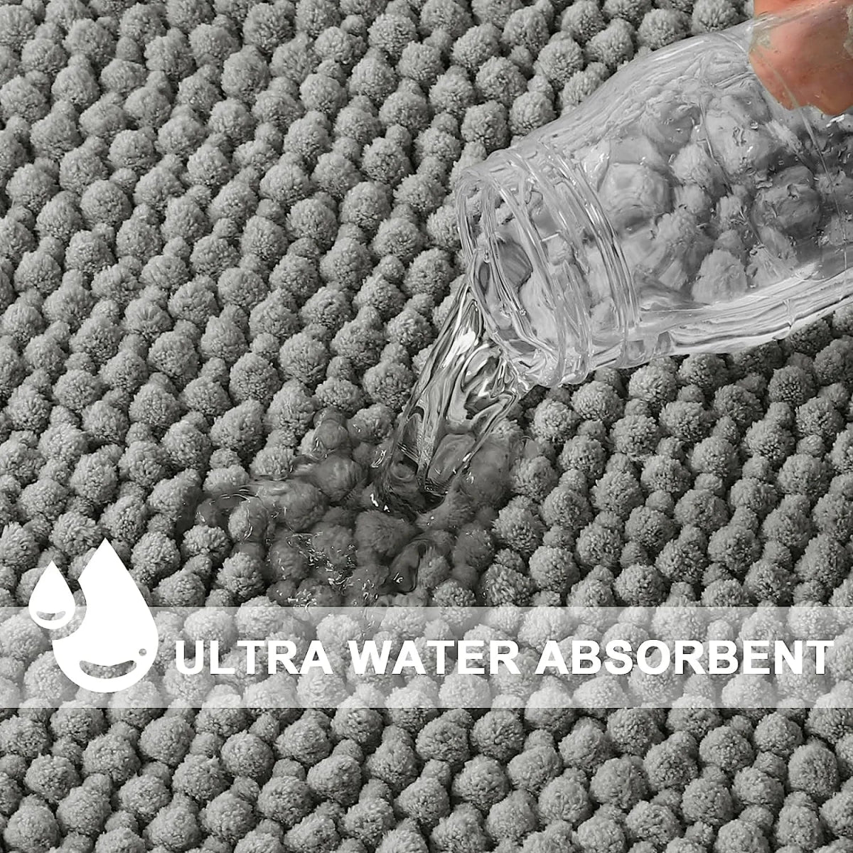 ULTRAZACHTE BADMAT – Zachte Microvezel Badmat met Antislip Ontwerp