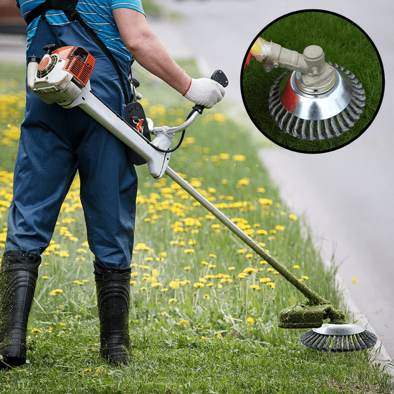 Unbreakable Wire Trimmer Knife for Easy Weeding – Durable Steel Cutting Tool, Compatible with Major Trimmer Brands, 15cm & 20cm-3