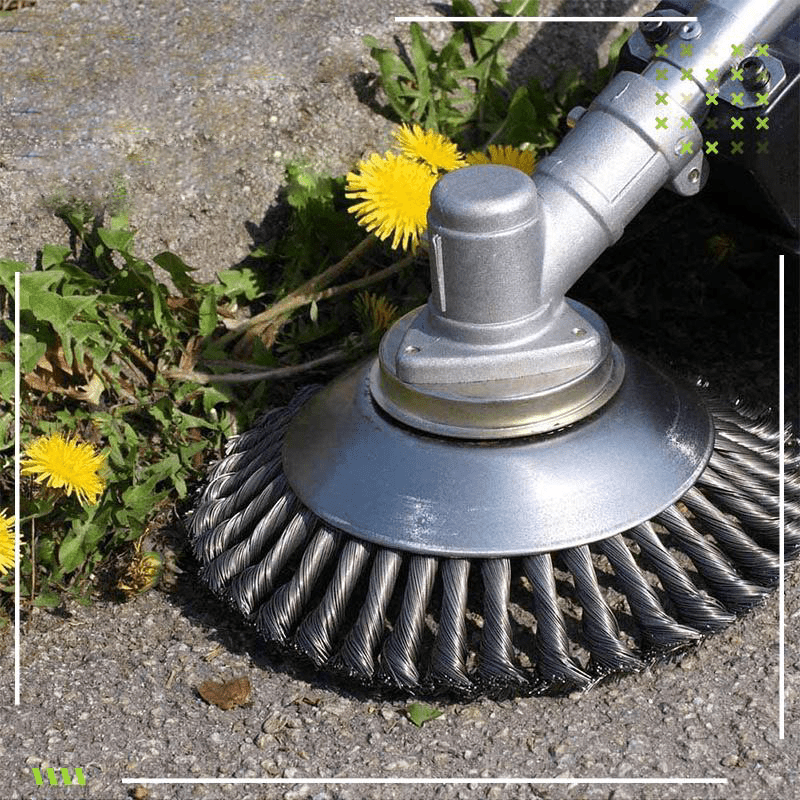 Unbreakable Wire Trimmer Knife for Easy Weeding – Durable Steel Cutting Tool, Compatible with Major Trimmer Brands, 15cm & 20cm-5