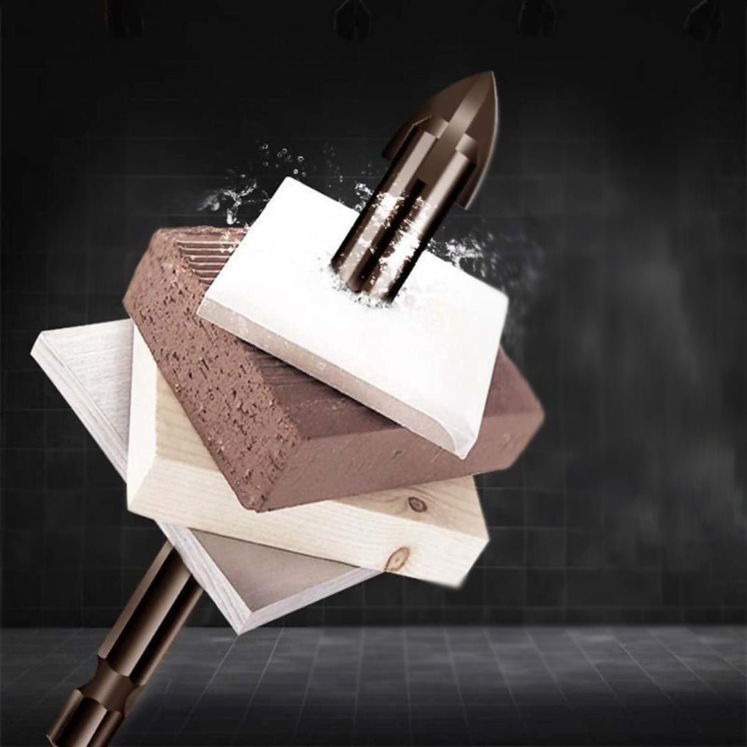 Universal Drill Bit Set of 5 for Ceramic, Glass, Marble – High-Quality YG6X Alloy with Precision Design-5