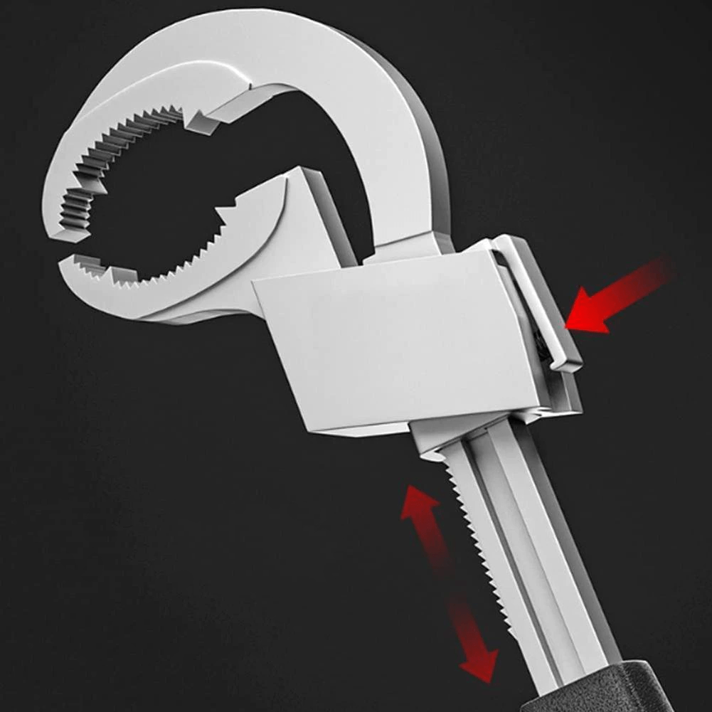 Adjustable Universal Wrench with Ergonomic Design – Compact Multi-Tool for Tight Spaces and Home Repairs-3