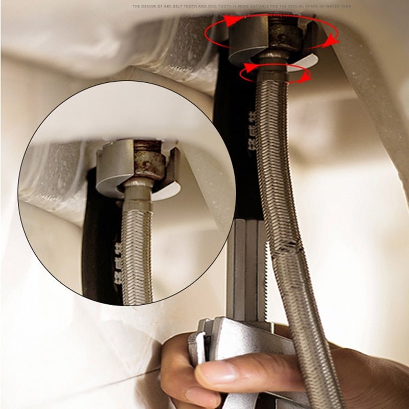 Adjustable Universal Wrench with Ergonomic Design – Compact Multi-Tool for Tight Spaces and Home Repairs-5