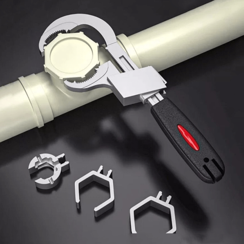 Adjustable Universal Wrench with Ergonomic Design – Compact Multi-Tool for Tight Spaces and Home Repairs-2