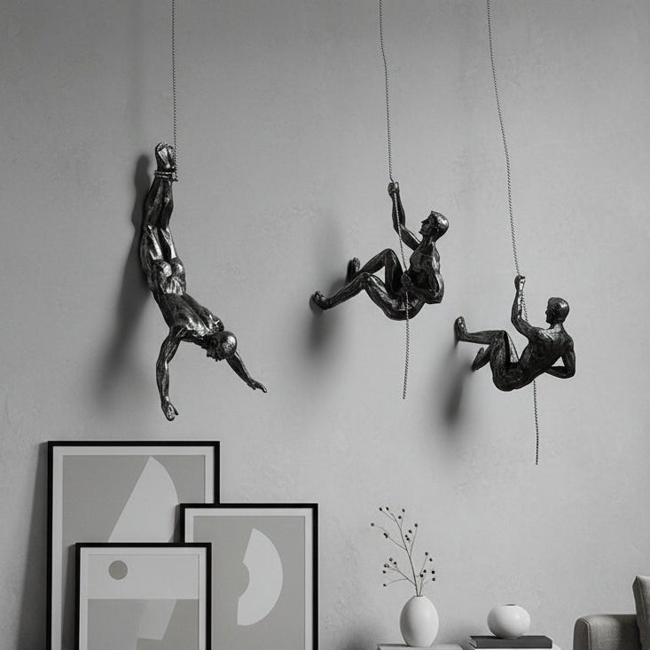 ArtiClimb - Handmade Synthetic Resin Climbing Sculpture Wall Figure 0