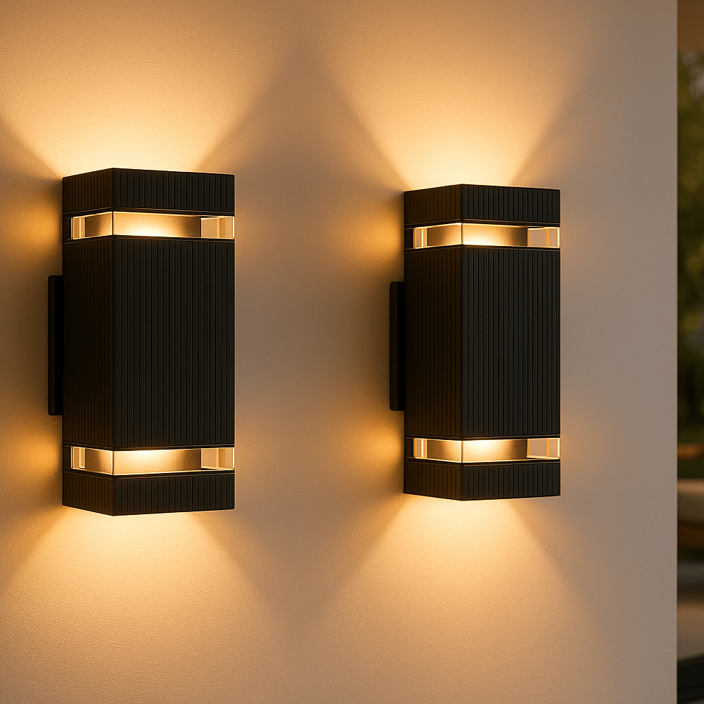 RAYSHIFT – Modern Up & Down Outdoor Lights, IP65 Waterproof Garden Lamps 4