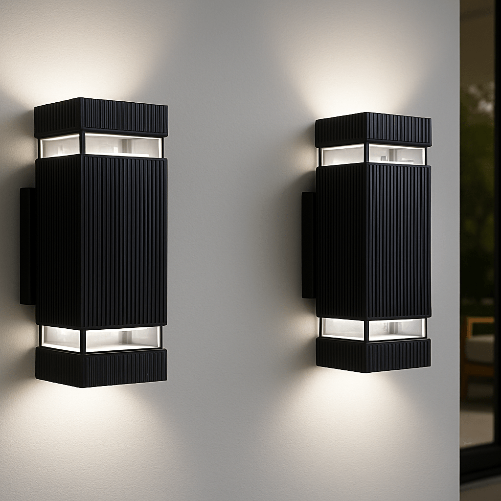 RAYSHIFT – Modern Up & Down Outdoor Lights, IP65 Waterproof Garden Lamps 7