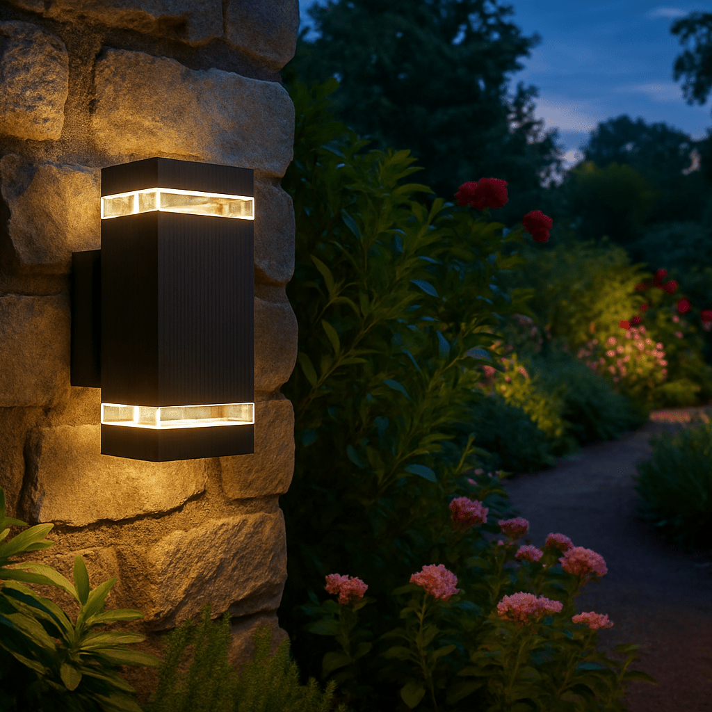RAYSHIFT – Modern Up & Down Outdoor Lights, IP65 Waterproof Garden Lamps 1