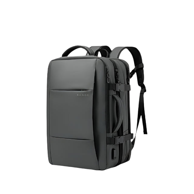 Sac à dos d'affaires URBANFORM - extensible, étanche, port de charge USB et compartiment pour ordinateur portable de 17,3 pouces