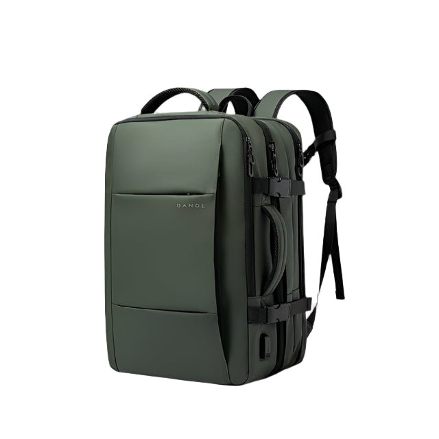 Sac à dos d'affaires URBANFORM - extensible, étanche, port de charge USB et compartiment pour ordinateur portable de 17,3 pouces