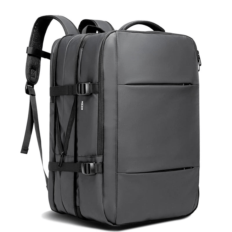 Sac à dos d'affaires URBANFORM - extensible, étanche, port de charge USB et compartiment pour ordinateur portable de 17,3 pouces