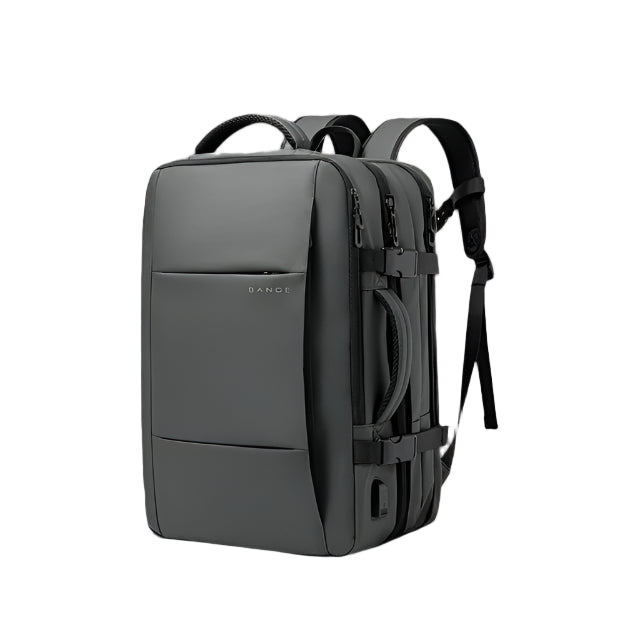Sac à dos d'affaires URBANFORM - extensible, étanche, port de charge USB et compartiment pour ordinateur portable de 17,3 pouces
