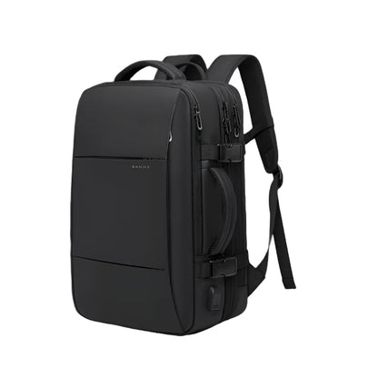 Sac à dos d'affaires URBANFORM - extensible, étanche, port de charge USB et compartiment pour ordinateur portable de 17,3 pouces