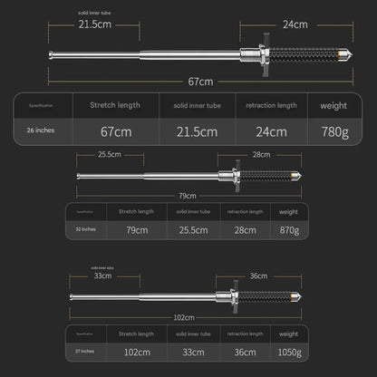 UrbanGuard Pro – nastaviteľná palica na chôdzu so stabilnou základňou
