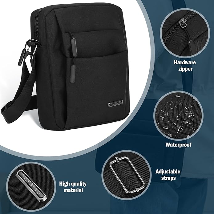 URBANGUARD – Waterproof Men’s Shoulder Bag with Anti-Theft Design