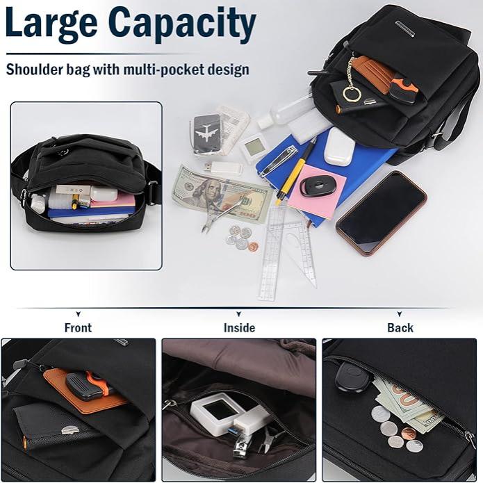 URBANGUARD – Waterproof Men’s Shoulder Bag with Anti-Theft Design