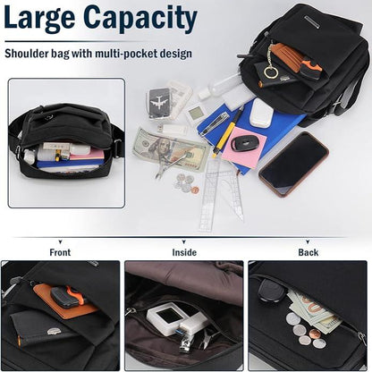 URBANGUARD – Waterproof Men’s Shoulder Bag with Anti-Theft Design
