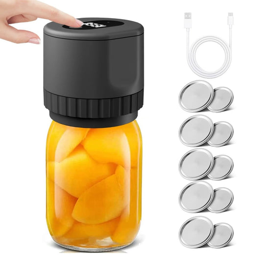  VacuumSeal electrical vacuum machine - portable & efficient for bottles, glasses and doses-1