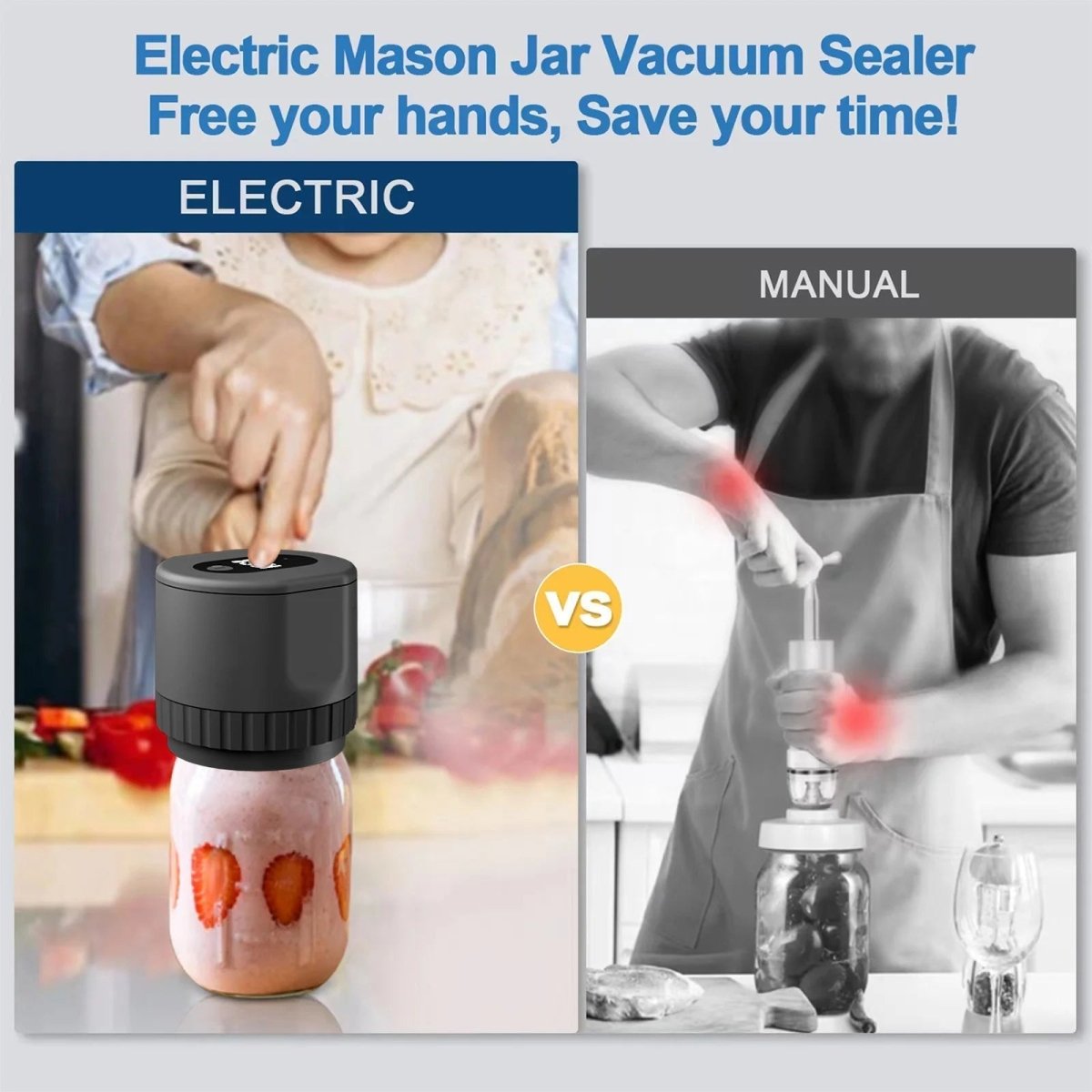  VacuumSeal electrical vacuum machine - portable & efficient for bottles, glasses and doses-5