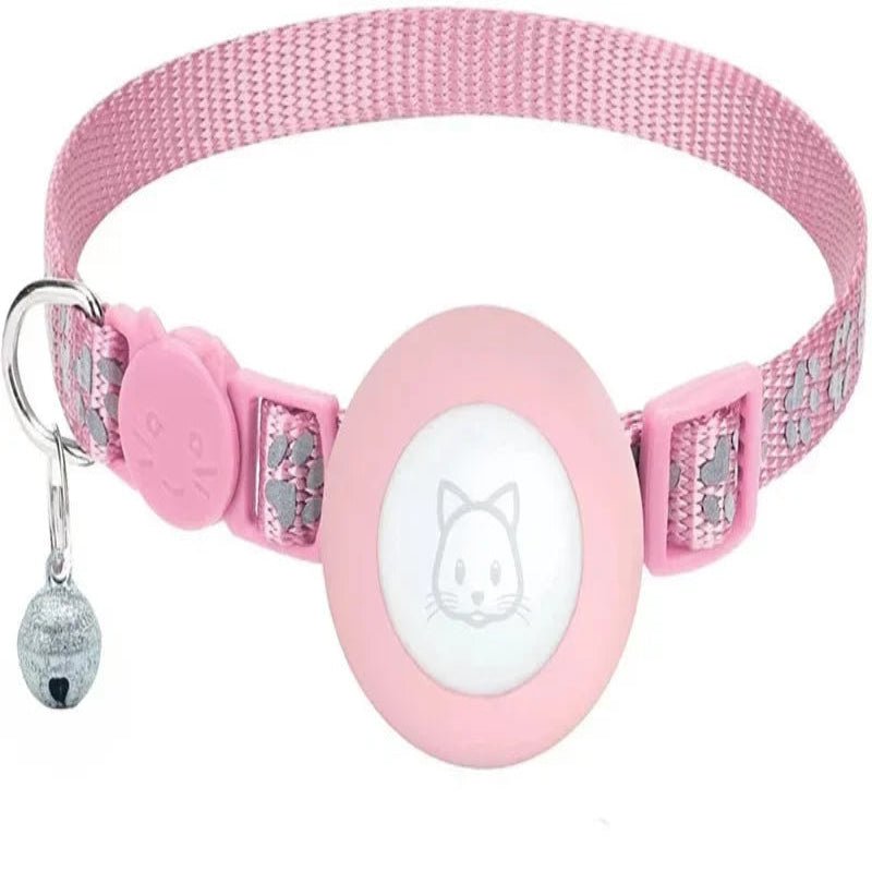 NEKOGLOW AIRPAW – Reflective Cat Collar with Airtag Holder and Safety Bell 9