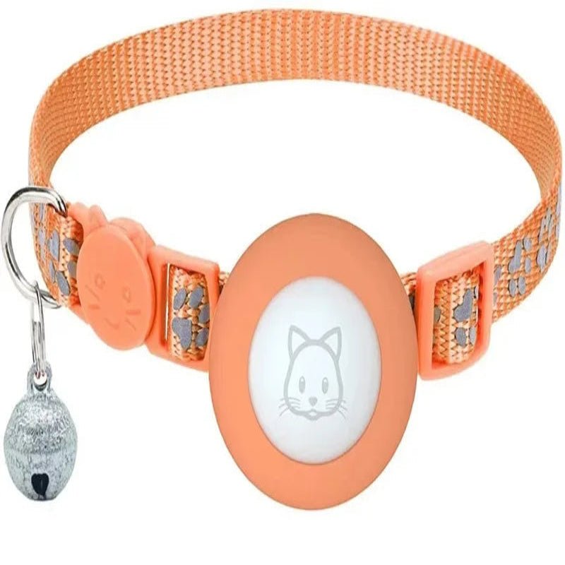 NEKOGLOW AIRPAW – Reflective Cat Collar with Airtag Holder and Safety Bell 6