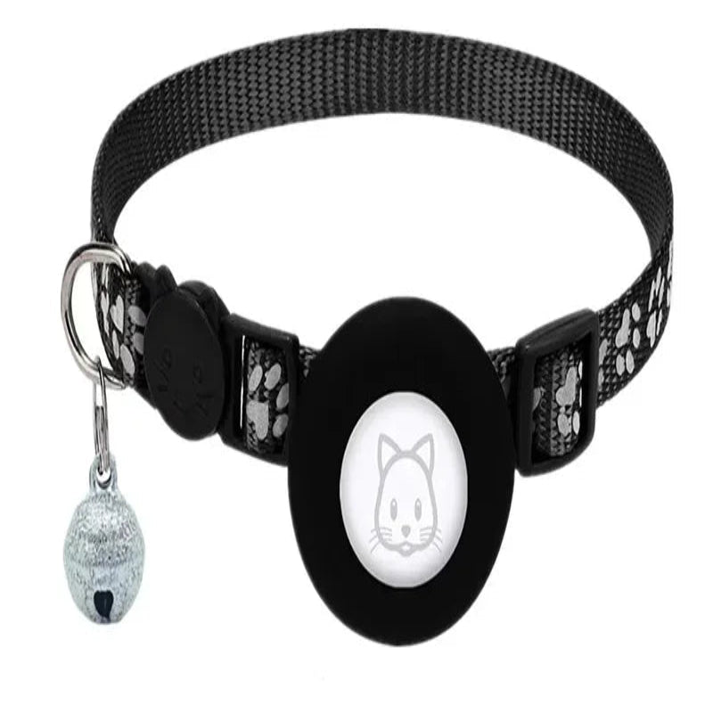 NEKOGLOW AIRPAW – Reflective Cat Collar with Airtag Holder and Safety Bell 8