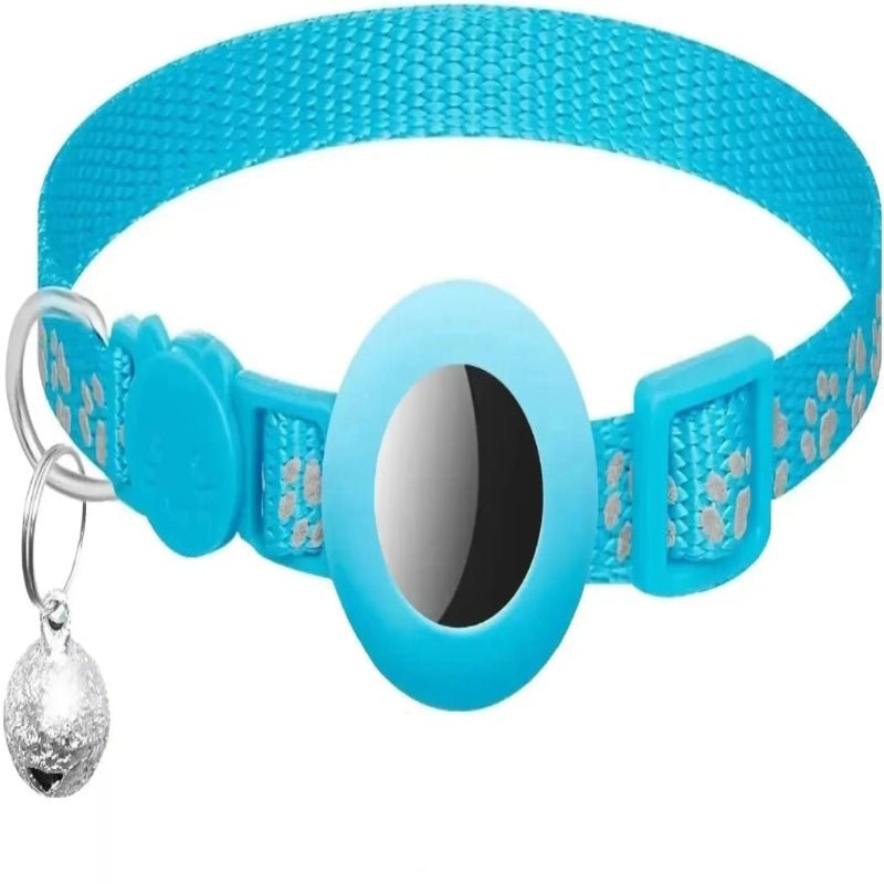 NEKOGLOW AIRPAW – Reflective Cat Collar with Airtag Holder and Safety Bell 7