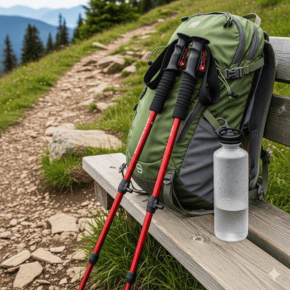 VERTEX POLES – Adjustable Hiking Sticks for Stability and Comfort