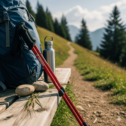 VERTEX POLES – Adjustable Hiking Sticks for Stability and Comfort