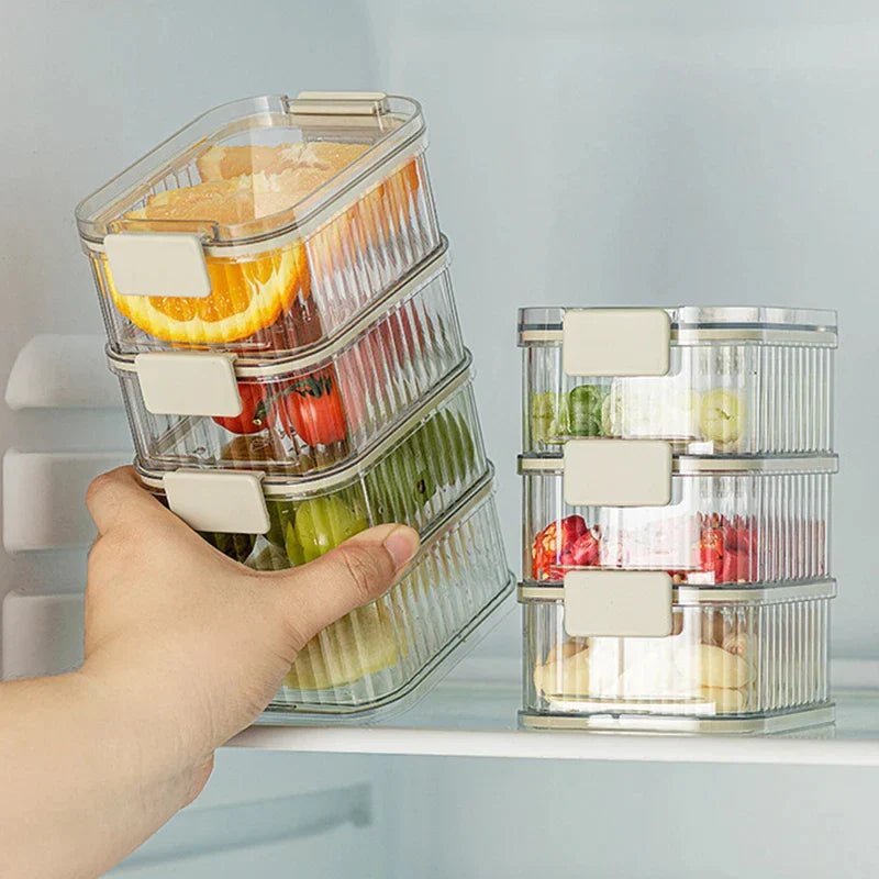 VERTISPICE – Multi-Layer Stackable Spice Storage Containers for Freshness & Organization