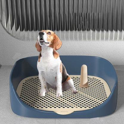 VICTOR TRAINER – Entrenador de baño práctico para cachorros con protección anti-salpicaduras