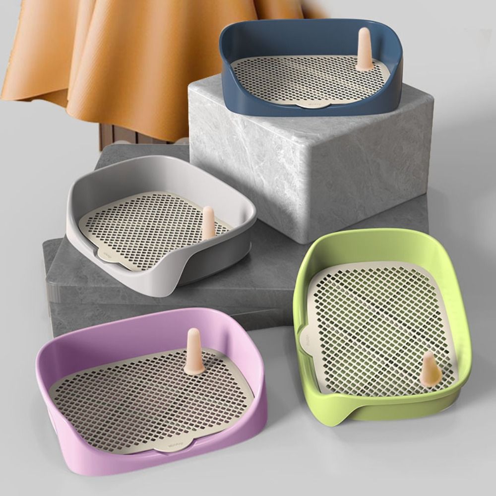 VICTOR TRAINER – Entrenador de baño práctico para cachorros con protección anti-salpicaduras