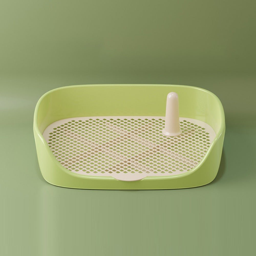 VICTOR TRAINER – Entrenador de baño práctico para cachorros con protección anti-salpicaduras