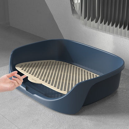 VICTOR TRAINER – Entrenador de baño práctico para cachorros con protección anti-salpicaduras