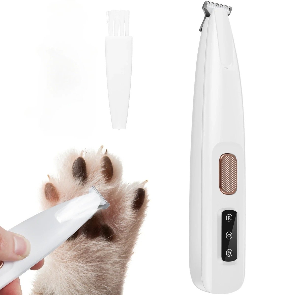  Victor Precision - quiet pet trimmer with LED for precise paw care-1