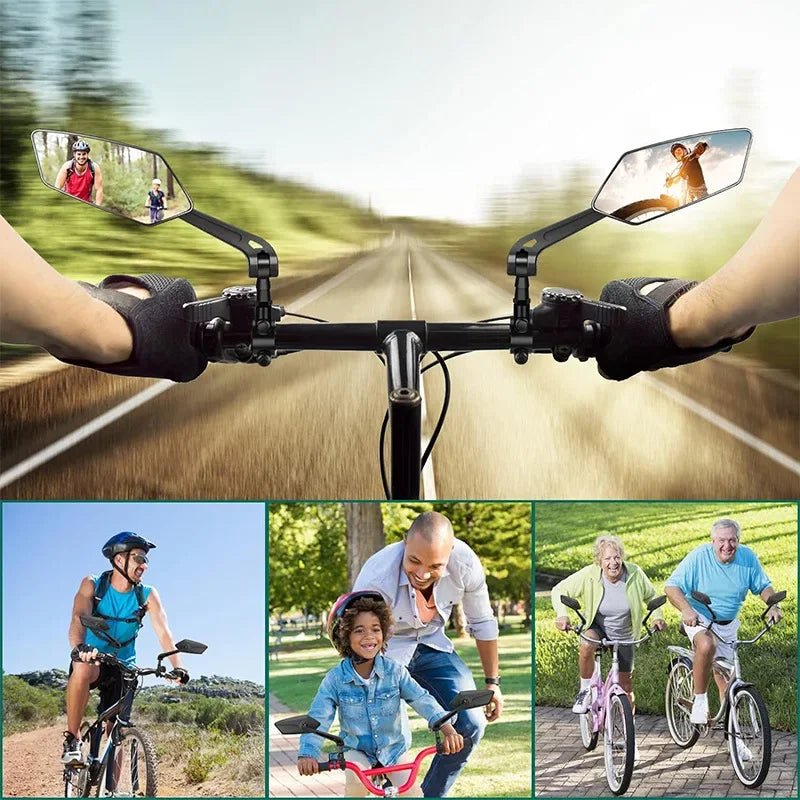 RIDESIGHT 360 – Adjustable Bike Rear View Mirror with Wide-Angle Visibility 6