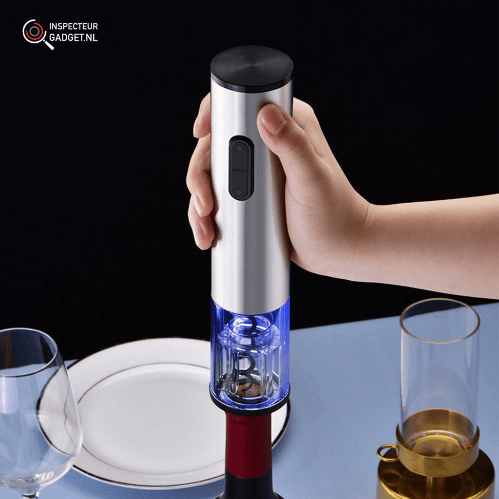 Vinolux-electrical wine opener 4-in-1 with vacuum stopper and accessories-4