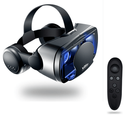 VISIAX – 3D VR glasses with headphones & controller