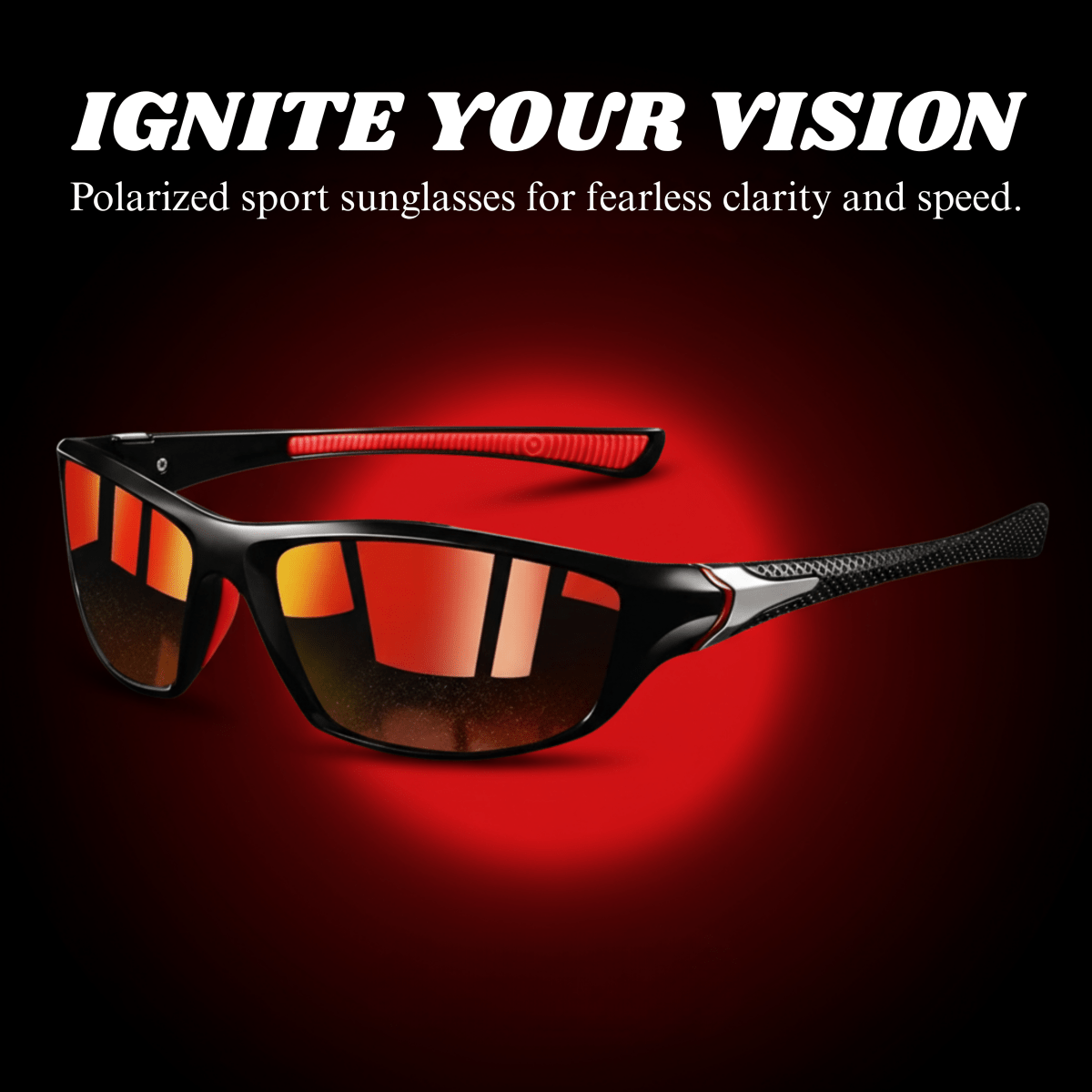 VISIONEDGE – Occhiali da sole polarizzati con protezione UV400 e rivestimento antiriflesso
