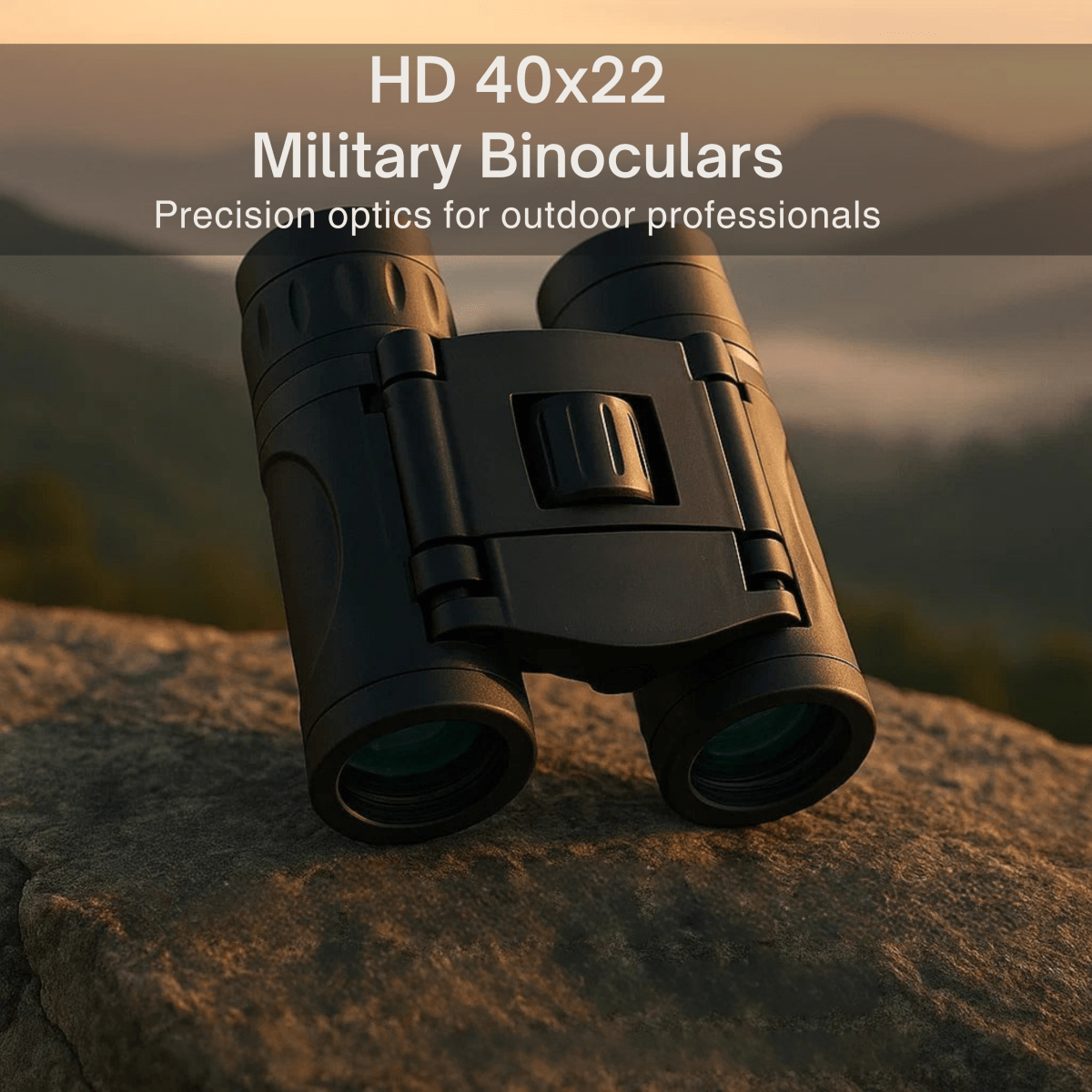 VISIONPRO – Binoculares HD 40x22 con claridad a larga distancia